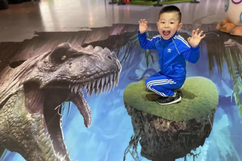 沉浸式恐龙展在横岗！好玩还免票，国庆一秒穿越到侏罗纪！